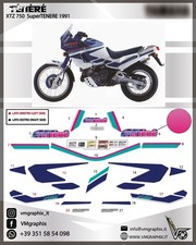 Adesivi XTZ 750 SUPERTENERE