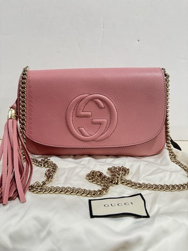 Gucci soho tracolla rosa - gucci,
