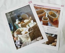 Scheda tecnica lavori Uncinetto handmade Set di Scatole