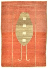 Tappeto Persiano Moderno Annodato a mano DANUBIO Misura 126x175 cm 100% Lana