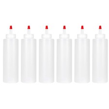 6PC Bottiglie per Condimenti