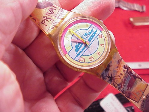 Swatch watch gent cartolina - swatch,