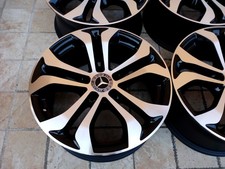4 CERCHI IN LEGA 17 ORIGINALI MERCEDES GLC GLA GLB GLE SEMINUOVI FOTO REALI