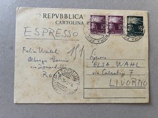 Q) Intero postale Italia