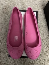Ballerine Gucci GG logo gomma
