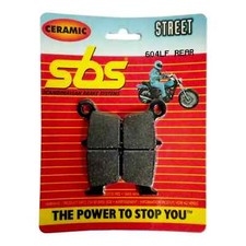 Coppia pastiglie freno posteriori CERAMIC SBS 604 Gas Gas 450 Pampera 2007/2008