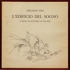 PINI Giuliano Libro d'Arte "L'Edificio del Sogno" Ed. Numerata anno 1982