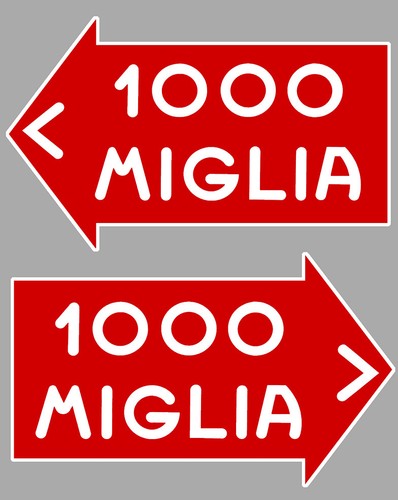 Stickers 1000 mille - stickers,