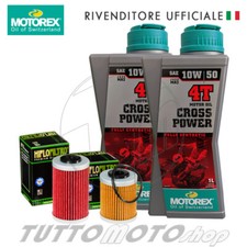 Tagliando KTM EXC 400 Racing 2002-2007 MOTOREX Cross Power 10W50 + FILTRI OLIO