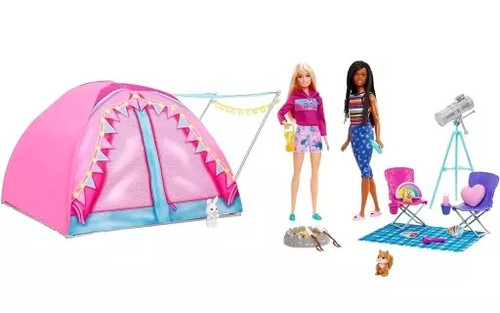 Barbie camping set with - barbie,