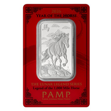 Lingotto argento PAMP 1 oz