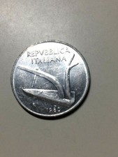 MONETA DA 10 LIRE DEL 1980