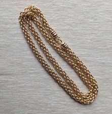 Rebecca Collana Vintage Placcata Oro