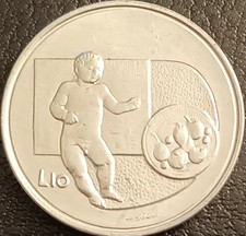 SAN MARINO MONETA 10 LIRE 1976