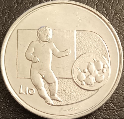 San marino moneta lire - moneta, 10