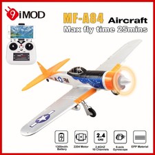 Aereo radiocomandato MF-A84 ala rigida 10CH acrobatico a un tasto EPP brushless RC telone