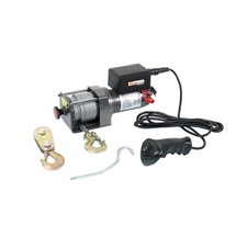 VERRICELLO ELETTRICO RIBITECH 12 V FUORISTRADA FUNE 14 M 1100 Kg + TELECOMANDO