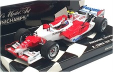 Minichamps Scala 1/43 400 050038 - F1 Panasonic Toyota TF105 Zonta Test 2005