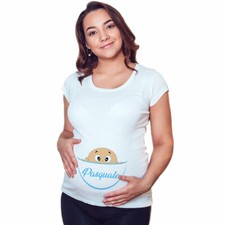 Maglia premaman grafica