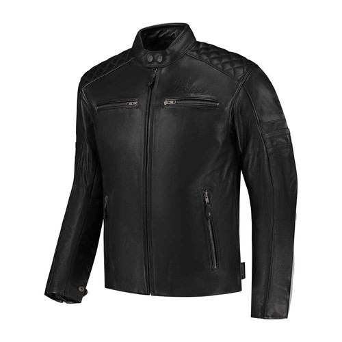 Giacca pelle per moto rusty - giacca,