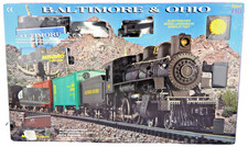 MEHANO train line H0 Baltimora & Ohio locomotiva a vapore con treno merci set completo