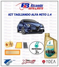 KIT TAGLIANDO ALFA MITO 1.4 BENZINA , 3 FILTRI + 3 LT SELENIA 5W40