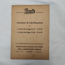 Opuscolo Istruzioni di