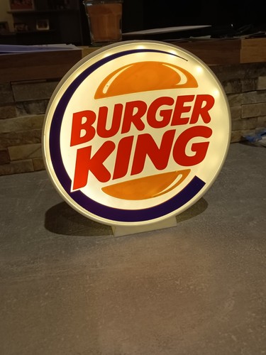Logo lumineux burger - -, king