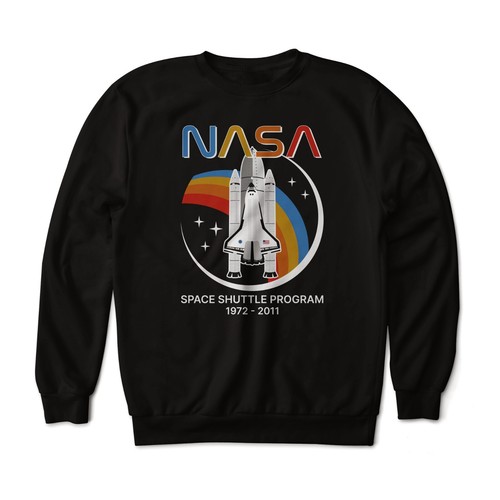 Felpa grafica nasa space - felpa,