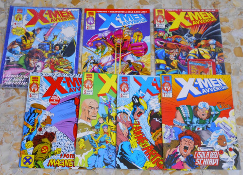 Men avventure sequenza 7 - avventure, 1-7