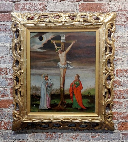 Gesù sulla croce dipinto - , ad