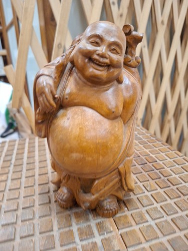 Scultura budda ridente - budda,