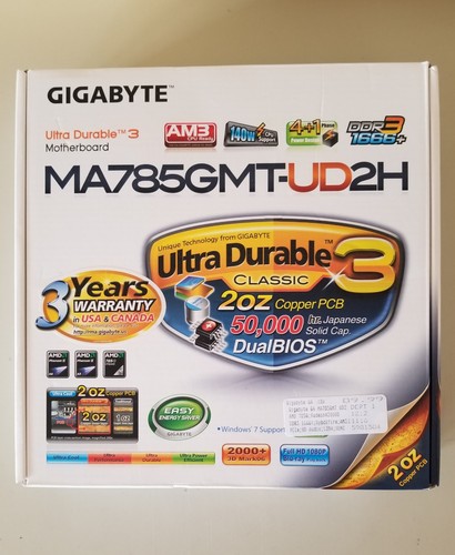 Gigabyte ma785gmt ud2h - gigabyte, ga-ma785gmt-ud2h