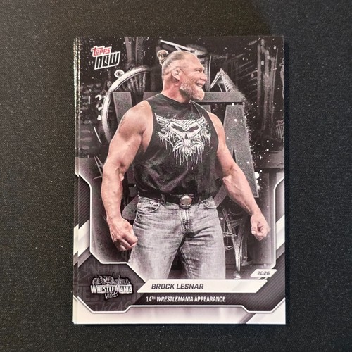 2026 wwe topps - topps, now