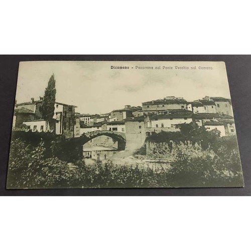 Cartolina dicomano panorama - cartolina,