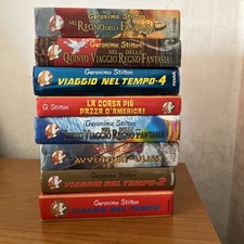 LOTTO 8 LIBRI GERONIMO STILTON