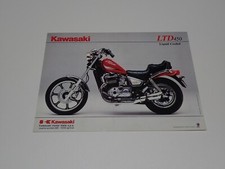 KAWASAKI LTD 450 LIQUID COOLED BROCHURE DEPLIANT PROSPEKT (U30)