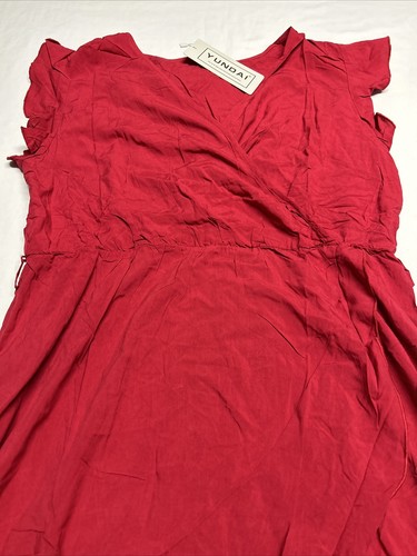 Abito rosso donna yundai - rosso,