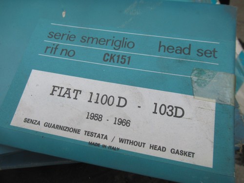 Fiat 1100 103 - d, set