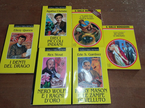 Lotto libri gialli vari - n°,