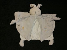 Doudou lapin cape gris blanc Kaloo TTBE mais  voir description