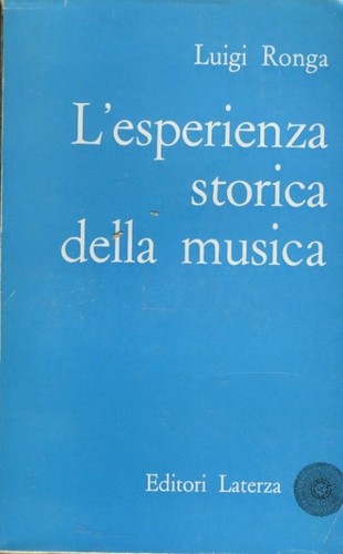 Esperienza storica della - l'esperienza,