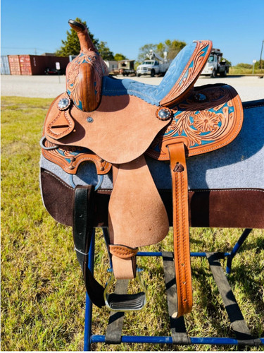 Sella western horse barrel - western,