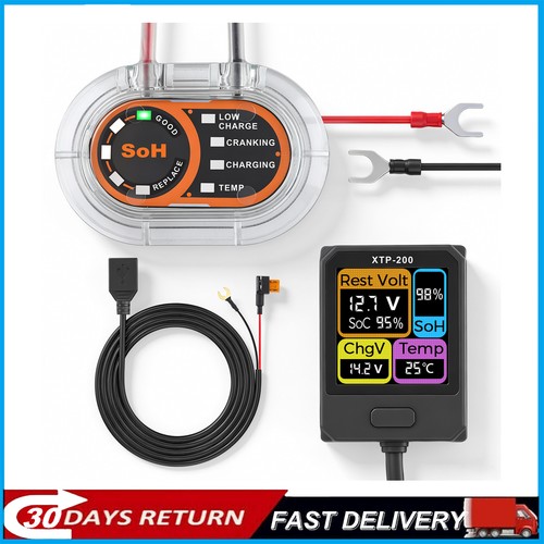 12v battery monitor tester - battery,
