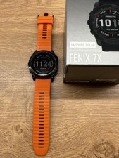 Garmin fēnix 7X Sapphire Solar Edition 51mm Black+TrekMap Italia V6 PRO