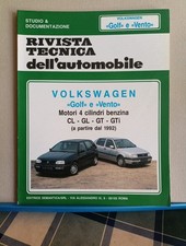 VOLKSWAGEN "GOLF " e "VENTO" - Rivista tecnica dell'automobile - 1992