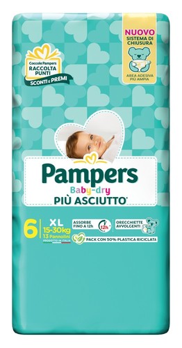Pampers baby dry 30 kg - 15-30,