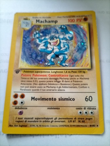 Carta card pokemon machamp 100 - machamp,
