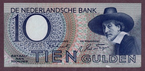 Olanda fiorini banconota - olanda, 10