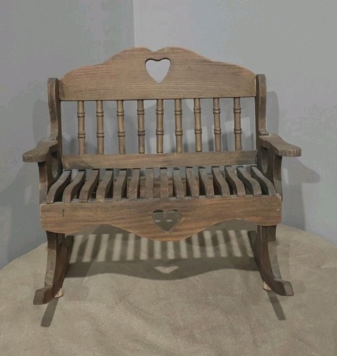 Sedia dondolo vintage - a,